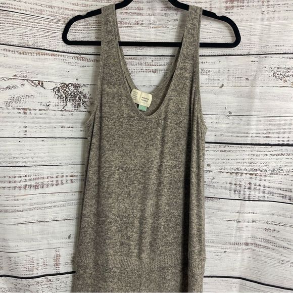 Saturday Sunday By Anthropologie jumpsuit Womens Large Cloud Fleece Romper - Picture 4 of 12